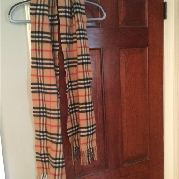 burberry long scarf